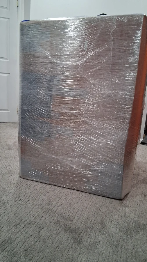 Foto real de caja entregada